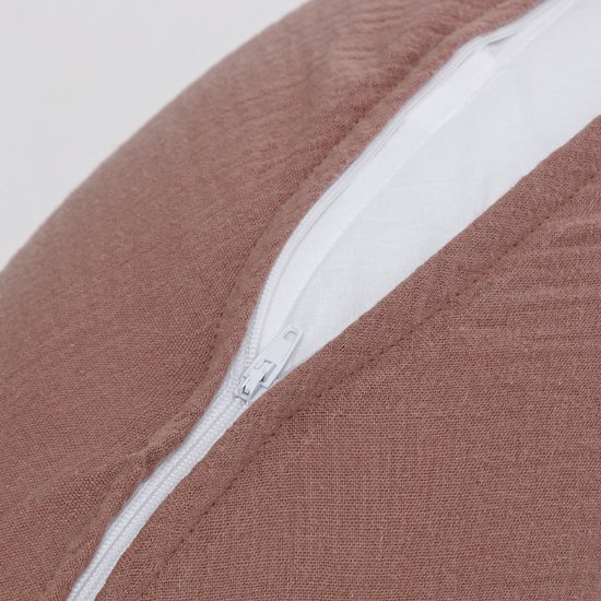 Snoozzz Voedingskussen Small met Fiber vulling en afneembare hoes - Chestnut - 120 cm van SNOO — afbeelding 3