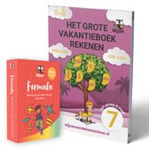 Vakantieboek Rekenen van groep 6 naar groep 7 + Formula Rekenspel - Compleet oefenpakket voor de zomer - Wijzer over de Basisschool (Editie 2026)