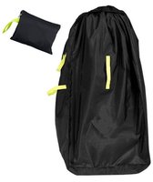 Kinderwagen draagtas - Transporttas voor in het vliegtuig - Stofhoes - Universeel ontwerp - Geschikt voor luchthavens, treinstations en reizen - 83*45 cm - Zwart