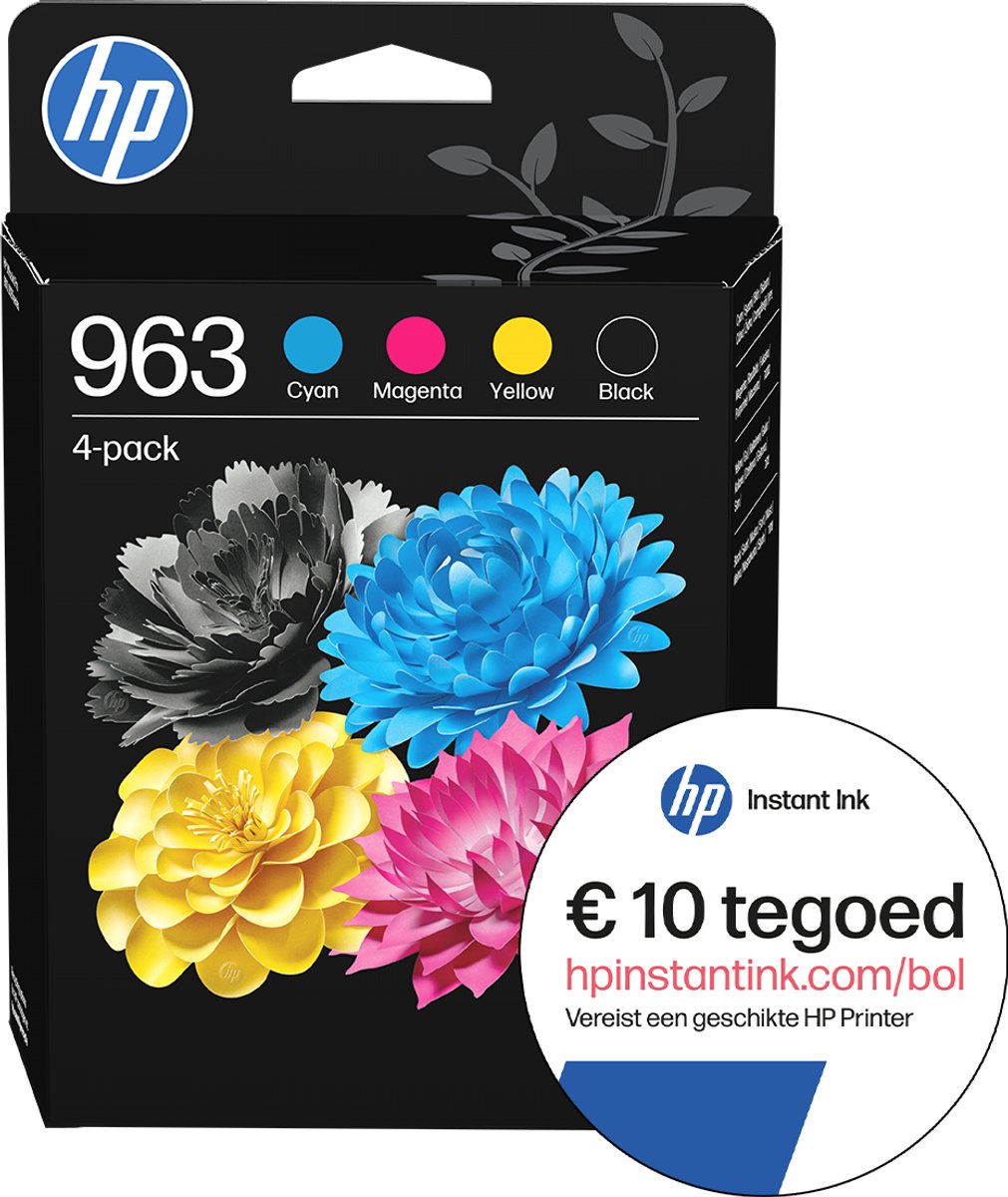 HP 963 - Inktcartridge - Origineel - Standaard capaciteit - Geel