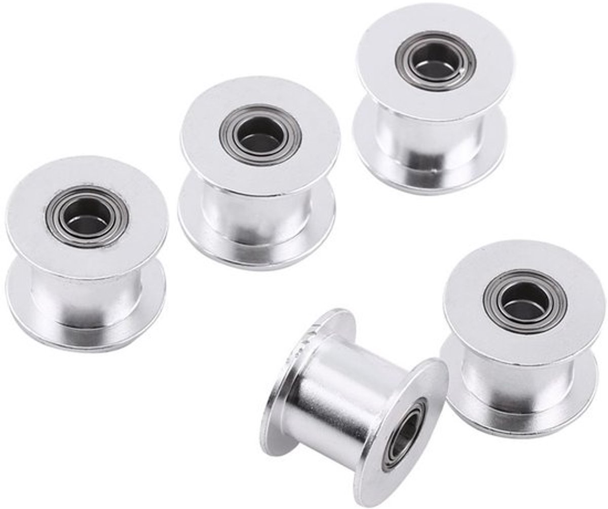 Dailygoody - Kit Van 5 Stuks Katrollen Zonder Tand - Synchrone