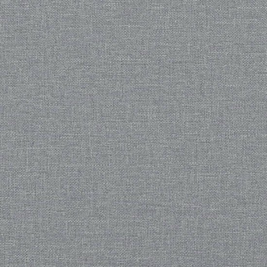 vidaXL - Boxspring - met - matras - stof - lichtgrijs - 90x200 - cm