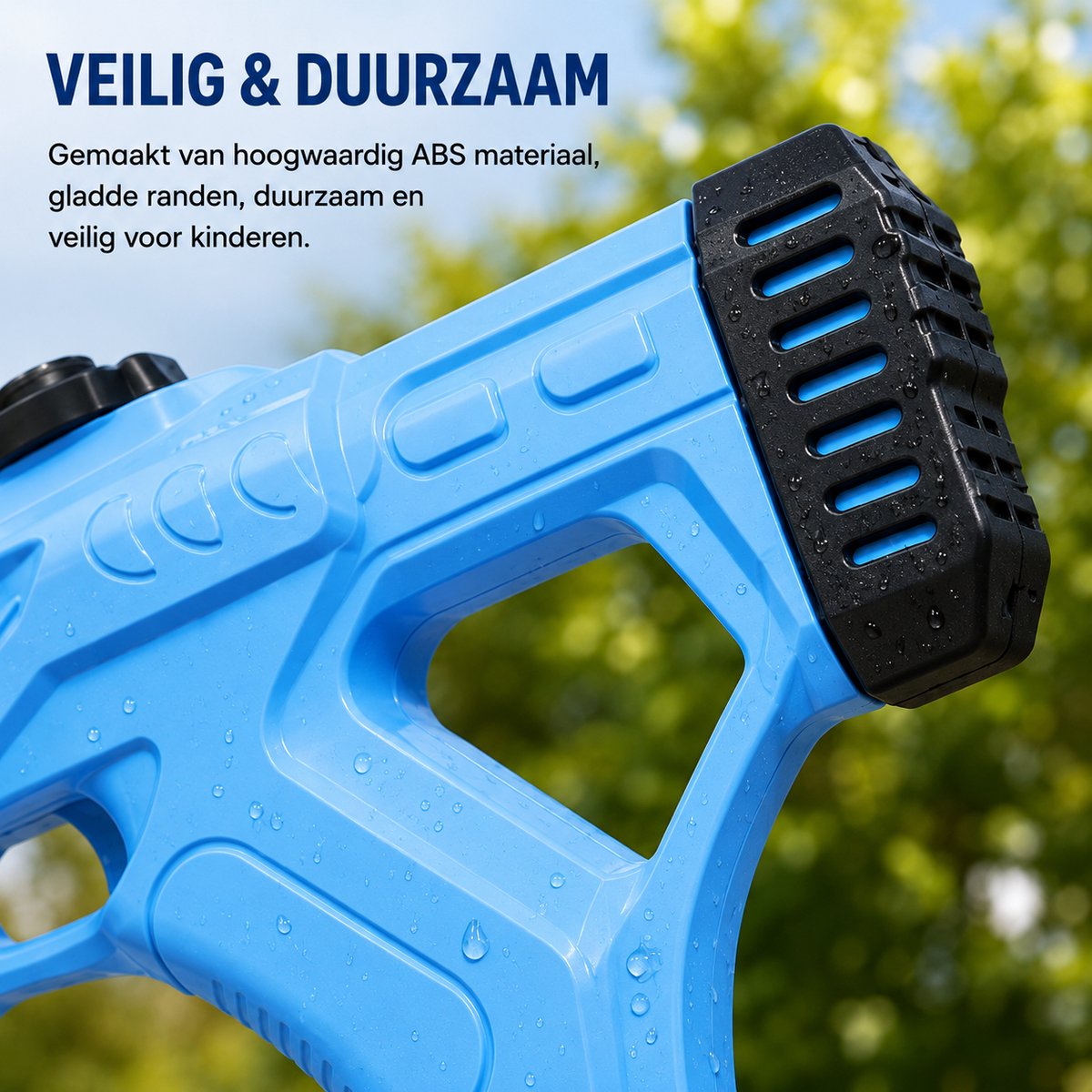 Montzys® Waterpistool XL - Water Pistool - Waterspeelgoed & Buitenspeelgoed - Geschikt voor Super Soaker - Speelgoed Kinderen — afbeelding 5