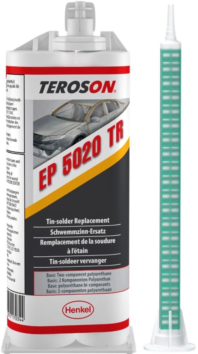 TEROSON EP 5020 TR 2K Epoxy Metaallijm 50ml