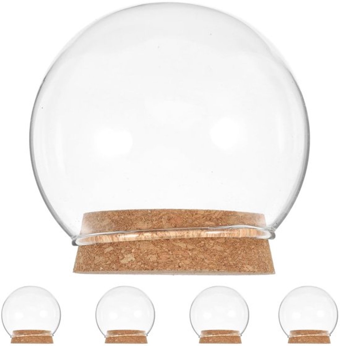 Dailygoody - Glazen Cloche Dome - Decoratieve Display voor