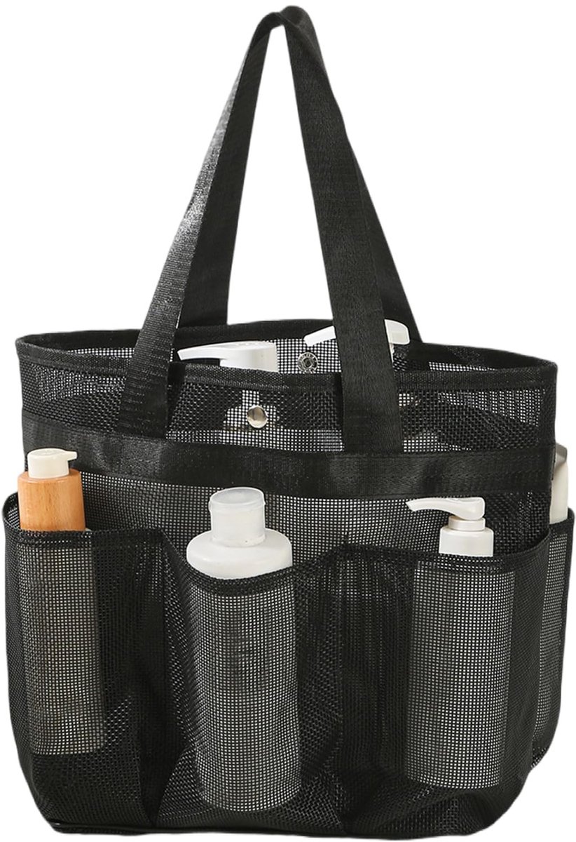 JHUBERS- Strandtas XXL - Opvouwbare Nylon Tas - 6 Zakken - Waterdicht - Zandbestendig - Lichtgewicht en Duurzaam - Badtas