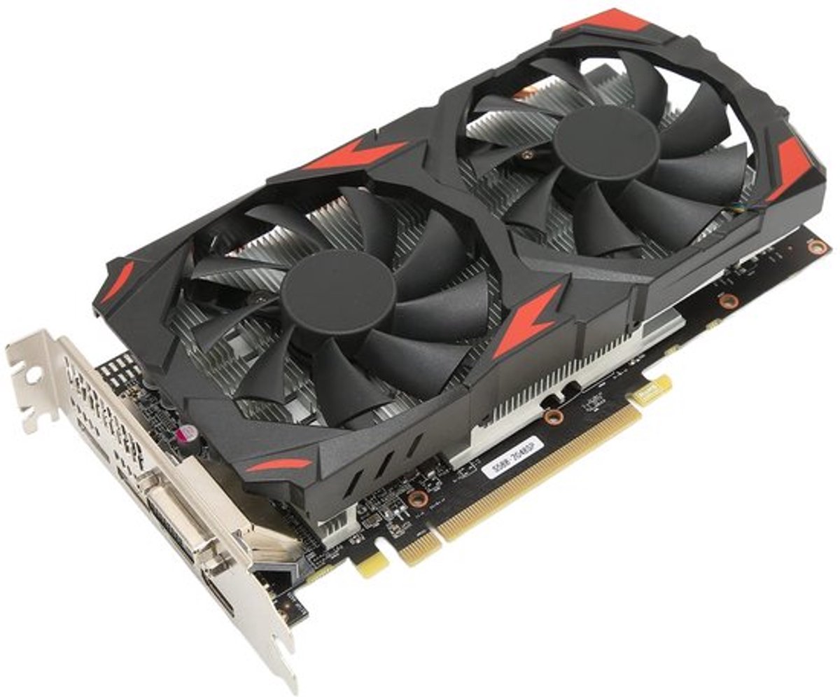 Allecto - Rx 580 Grafische Kaart - 8Gb Gddr5 - Dubbele Luchtkoeling