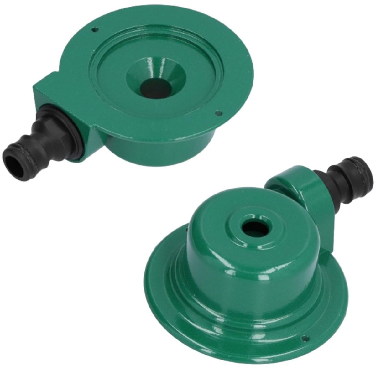 SMOAKEZ- Sproeier Zinklegering - Spuitmondstuk - Irrigatie Tool - Tuin Water geven - Set van 2 - Afmetingen 10,8 x 8 x 3,5 cm - Irrigatiesproeier
