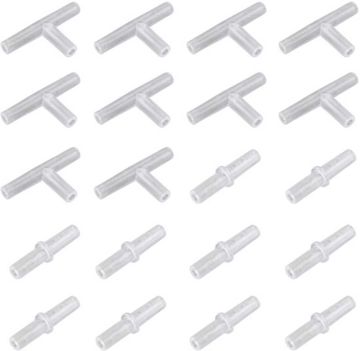 Dailygoody - Aquarium luchtventiel - Plastic luchtslang connectoren