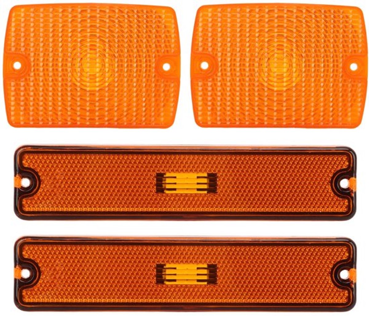 Allecto - Zijmarkeringslampen kit - Bumper verlichting - Duurzaam