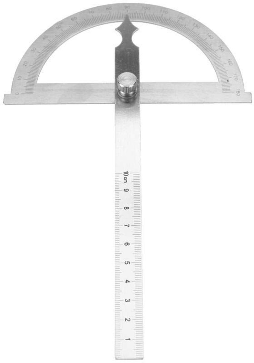 Dailygoods- Gardenboog Digitale Hoekmeter 0-180 Graden - Verstelbaar - Roestvrij Staal - Nauwkeurige Meting - Lasergravure - Robuust en Duurzaam