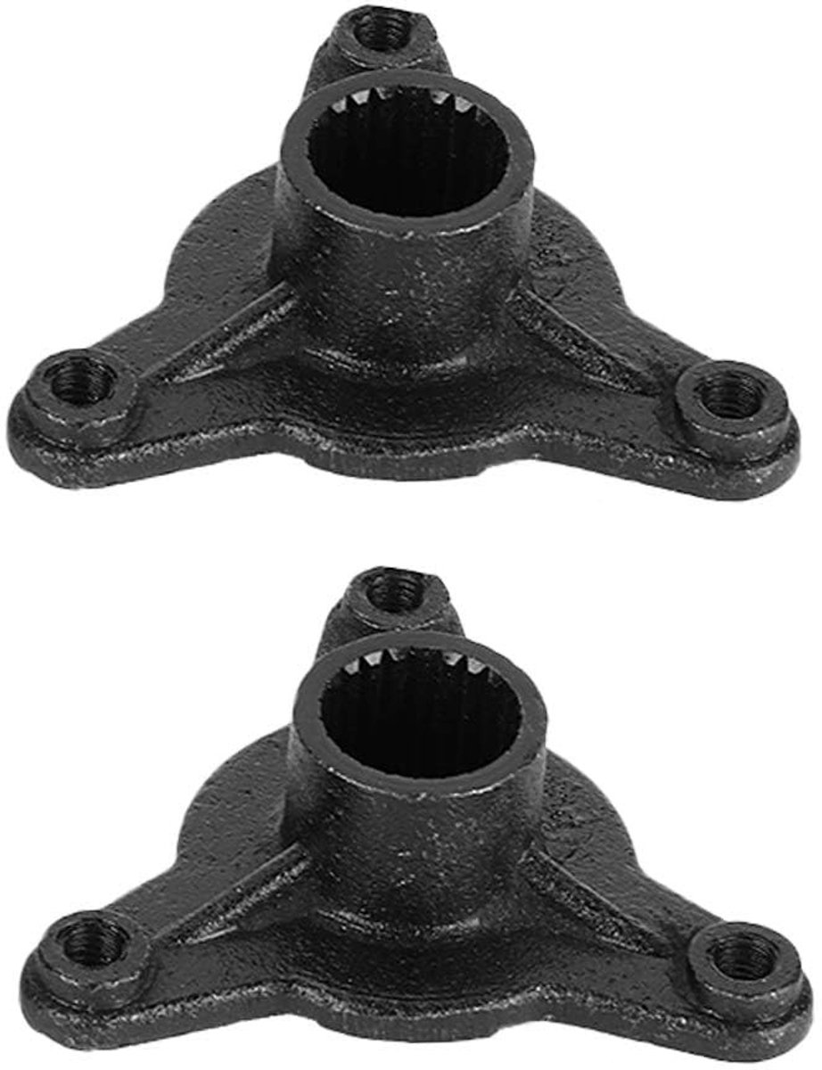 Dailygoods- Achterwielnaaf 2 STKS - 78mm/23T Vertanding - Geschikt voor ATV/Go Kart - Duurzaam Aluminium - CNC Bewerkt - Lange Levensduur - Naaf