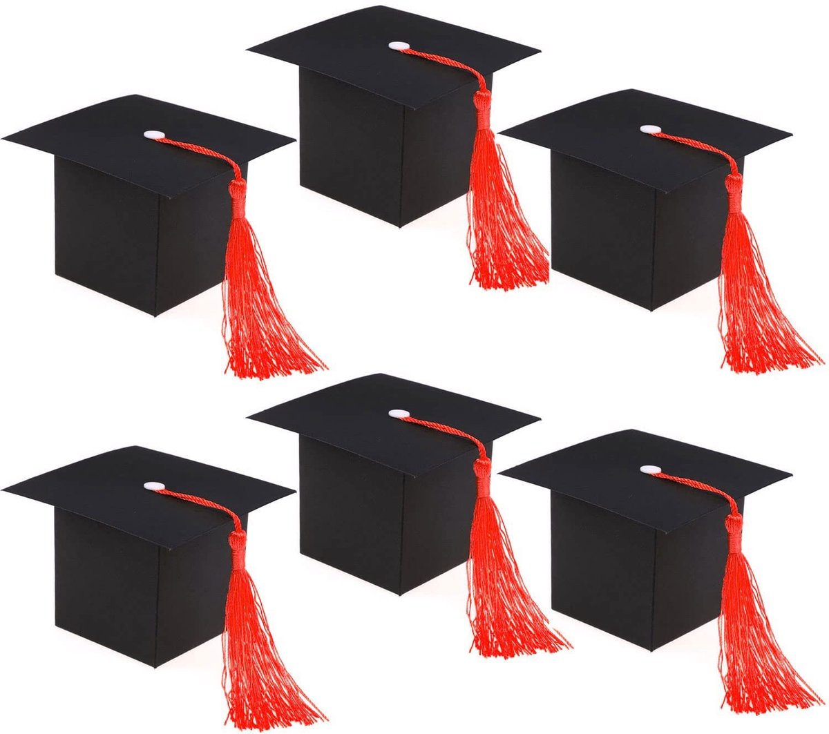 LIVIA HOME- Candy Box 30 Stuks - Geschenkdoos - Afstuderen - Graduatie Cap - Party Favors - Decoraties