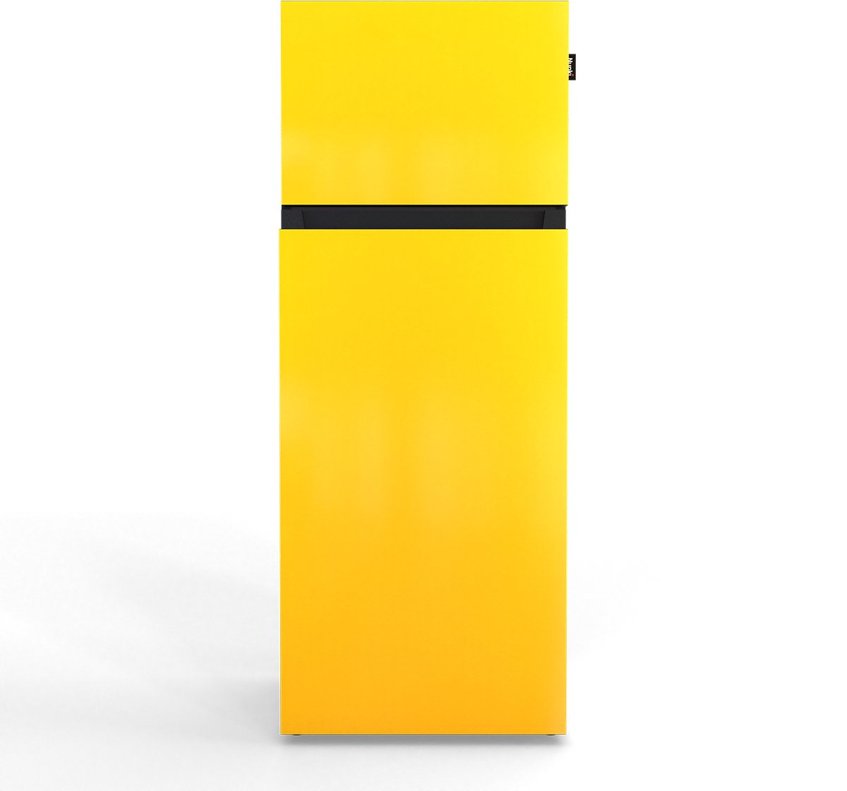 NUNKI MEDIUM-AYELL / Dubbel-Deurs Koelkast, E Klasse, 206l, Lucid Yellow, Gloss (ALL sides)