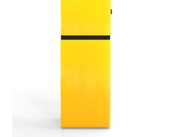 NUNKI MEDIUM-AYELL / Lucid Yellow Design Koel-vriescombinatie - 206L - E-label - Volledig in kleur