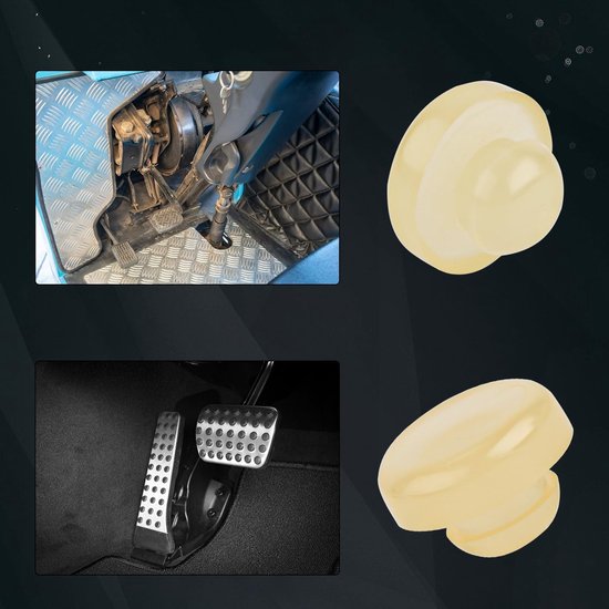 12 Stuks Rempedaal Stop Pads van Rubber, Vervangingsstoppers voor Koppeling en Remschakelaar voor Infiniti en Nissan Modellen, Geschikt voor G20 G35 G37 I30 J30 Q45 Q60 Z Versa Xterra 350Z — afbeelding 3