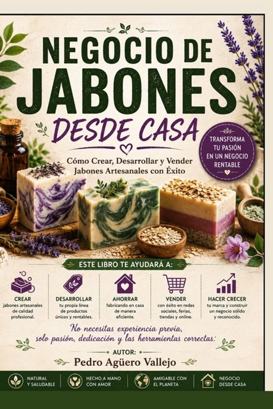 Negocio de Jabones Desde Casa - cover