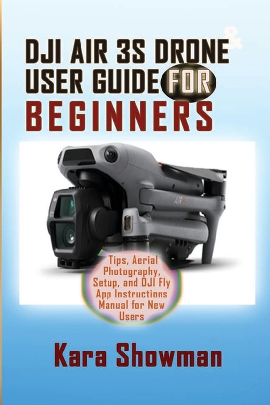 Dji Air 3s Drone User Guide for Beginners - cover