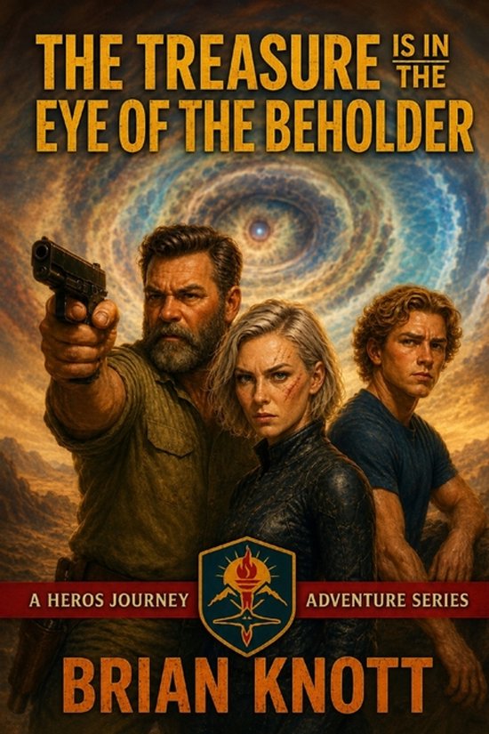 A Hero's Journey Adventure-The Treasure Is in the Eye of the ... - cover