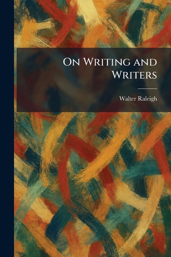 On Writing and Writers - cover