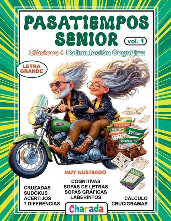 Pasatiempos Sénior- Pasatiempos Sénior para activar la men ... - cover