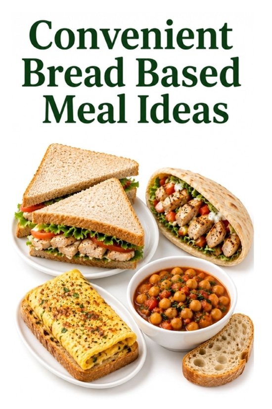 Bread, Rice and Potato Based Meal Ideas- Convenient Bread Ba ... - cover