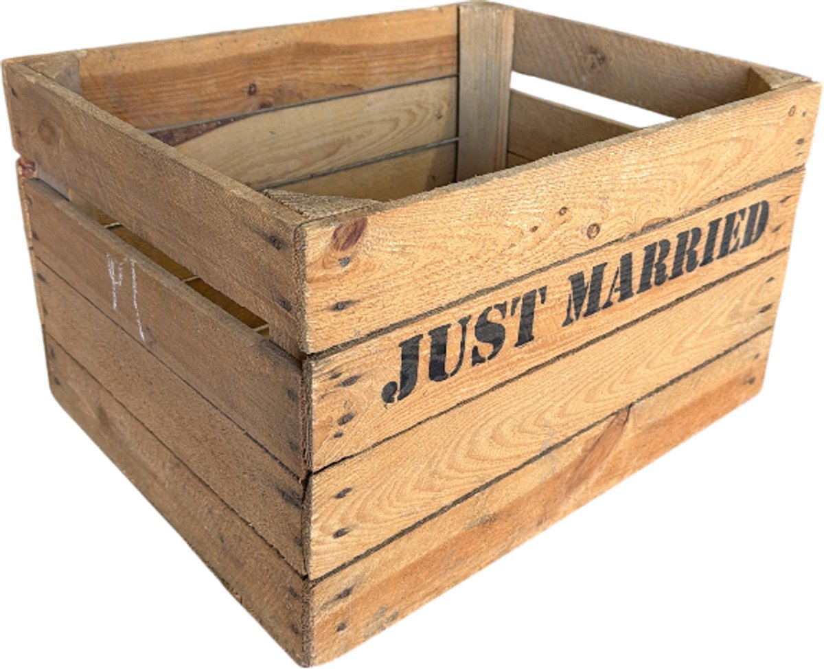 Fruitkist Gebruikt: Just Married