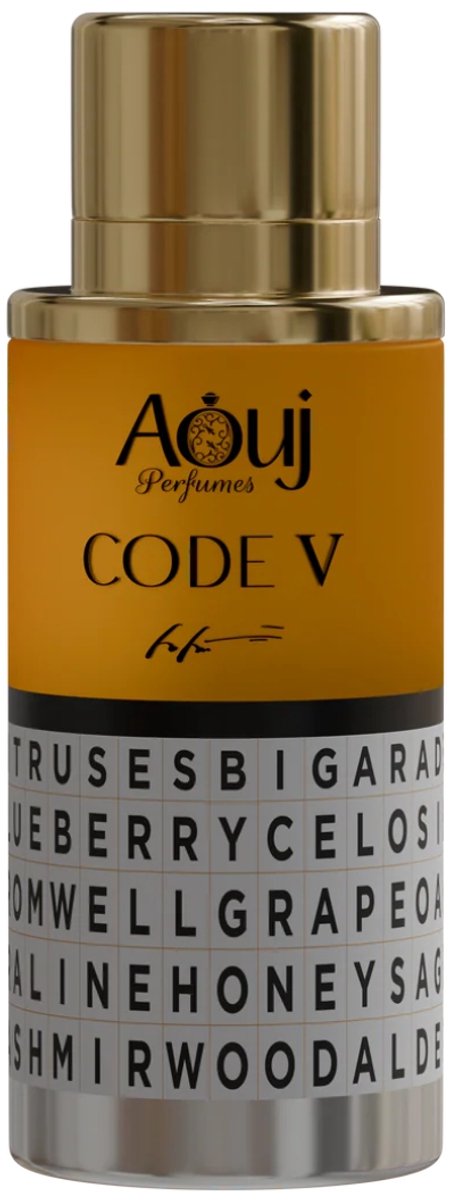 Aouj Code 5 – Citrus Blauwe Bes Unisexparfum 100 ml