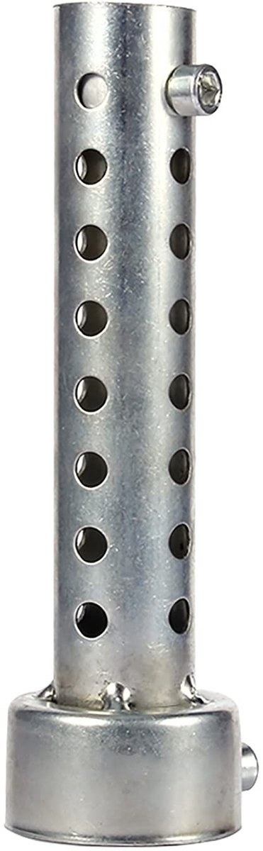 Dailygoods- Uitlaatdemper Universeel - DB Killer - Scheidingsinzetstuk - Zilver - 42 mm - Hoogwaardige kwaliteit - Motorfietsuitlaat