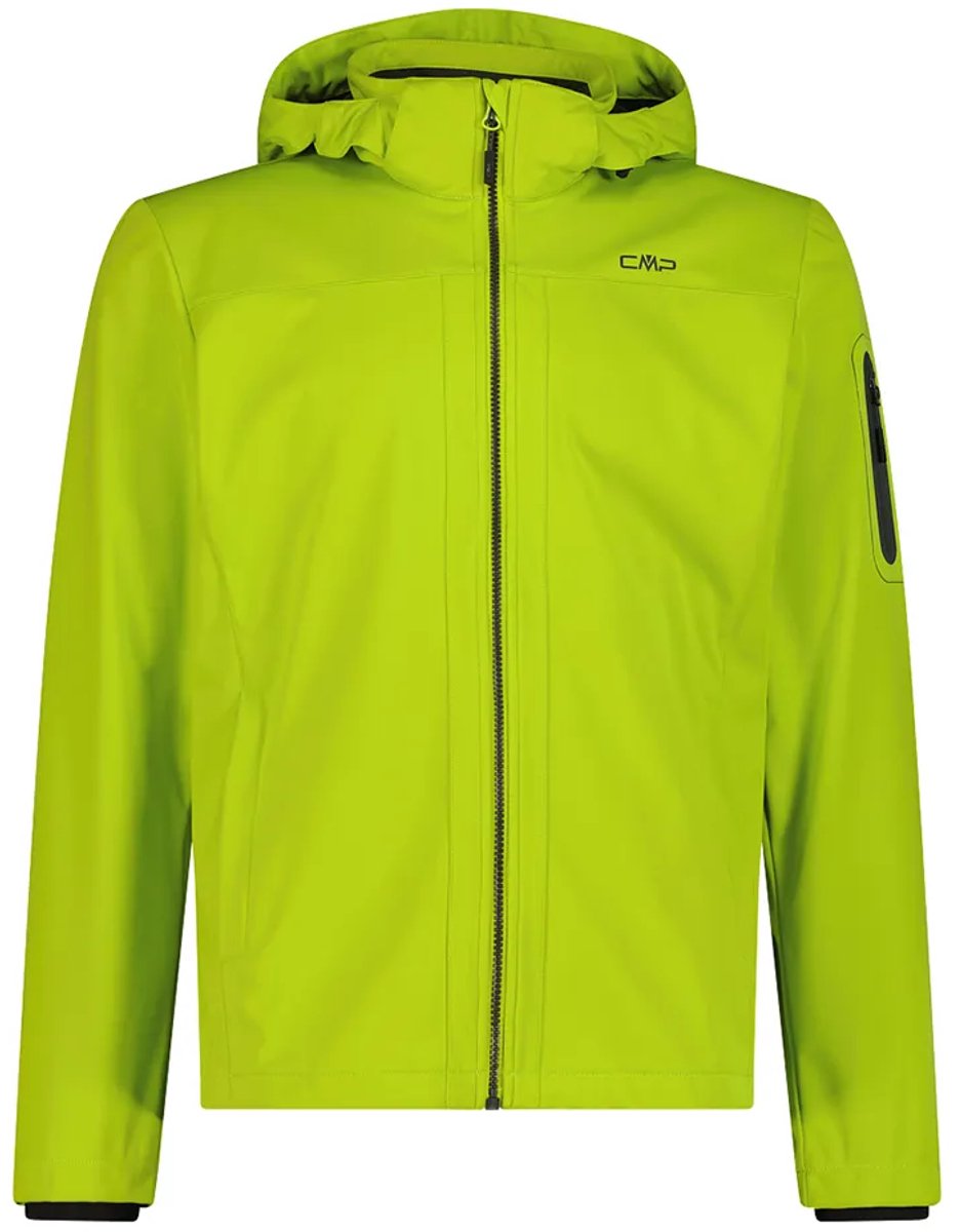 Cmp Zip Hood 39a5027 Softshelljack Groen XL Man