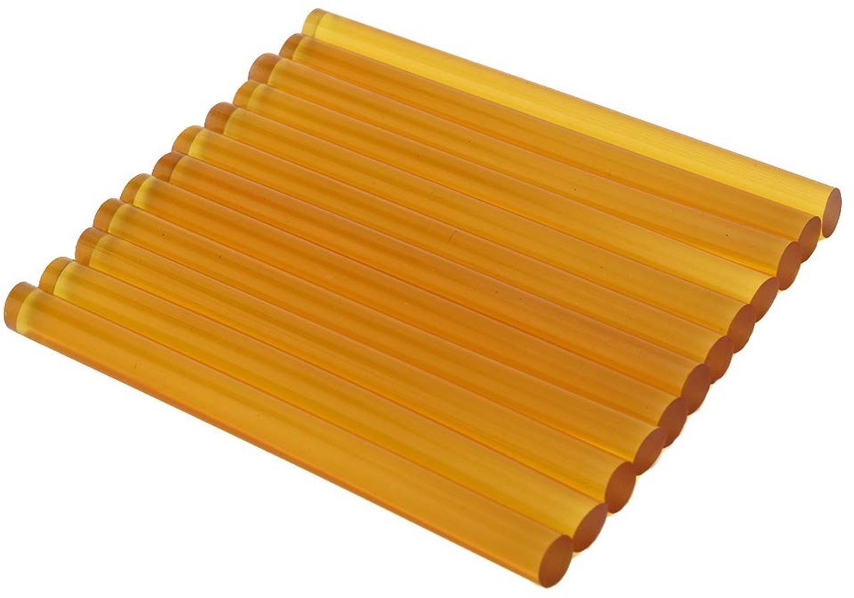 Dailygoods- Smeltlijm Professionele Lijmstift - 12 Stks - Haarverlenging - Snelle Uitharding - Geschikt voor Hout/Metaal/Glas - Niet Giftig