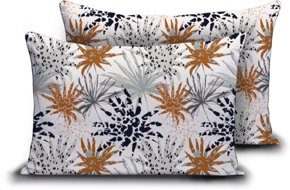 Zelesta Comfort Design Kussensloop Set van 2 - Jungle Vibe 80x80cm