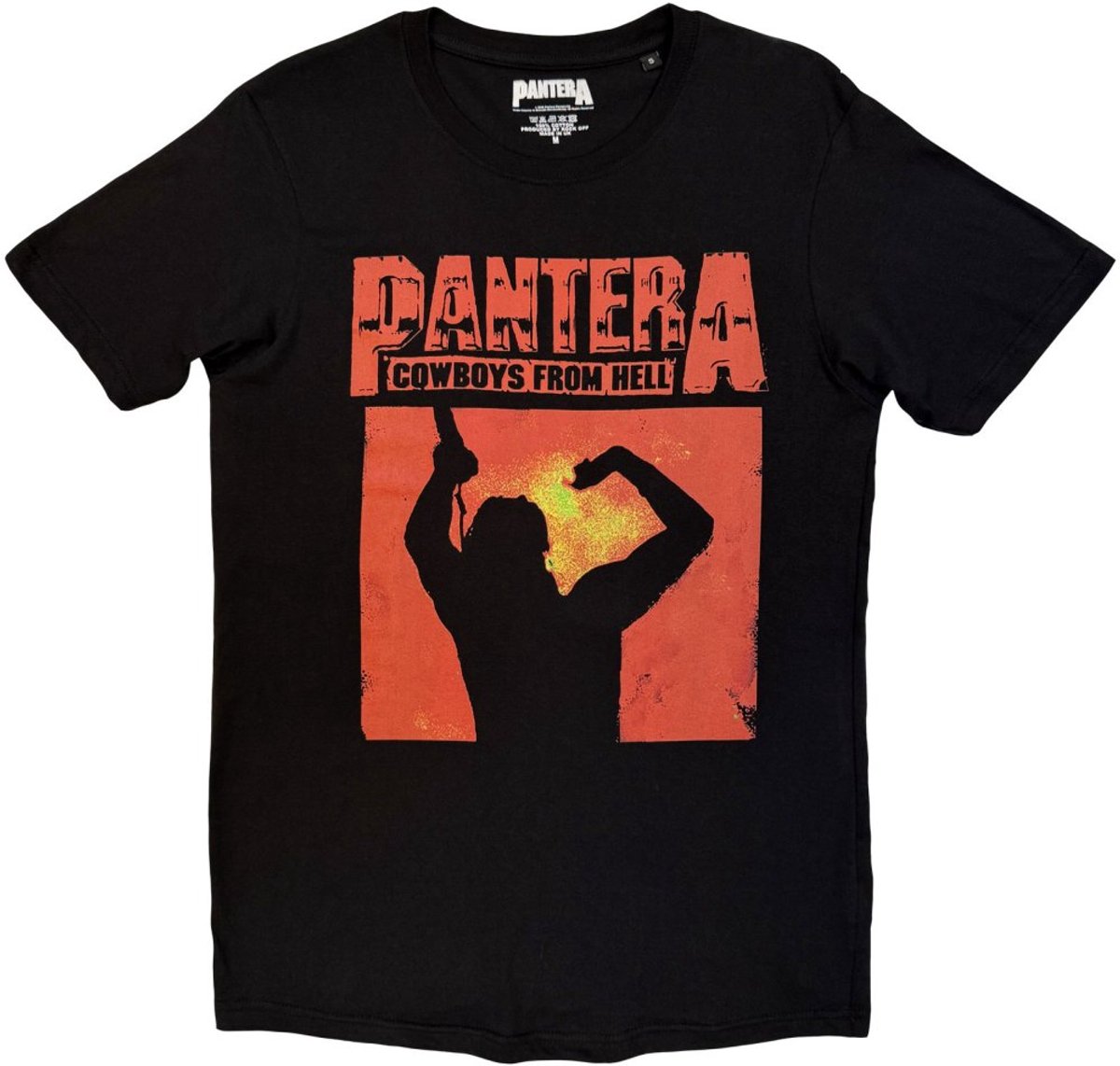 Pantera - Cowboys From Hell Heren Tshirt - L - Zwart