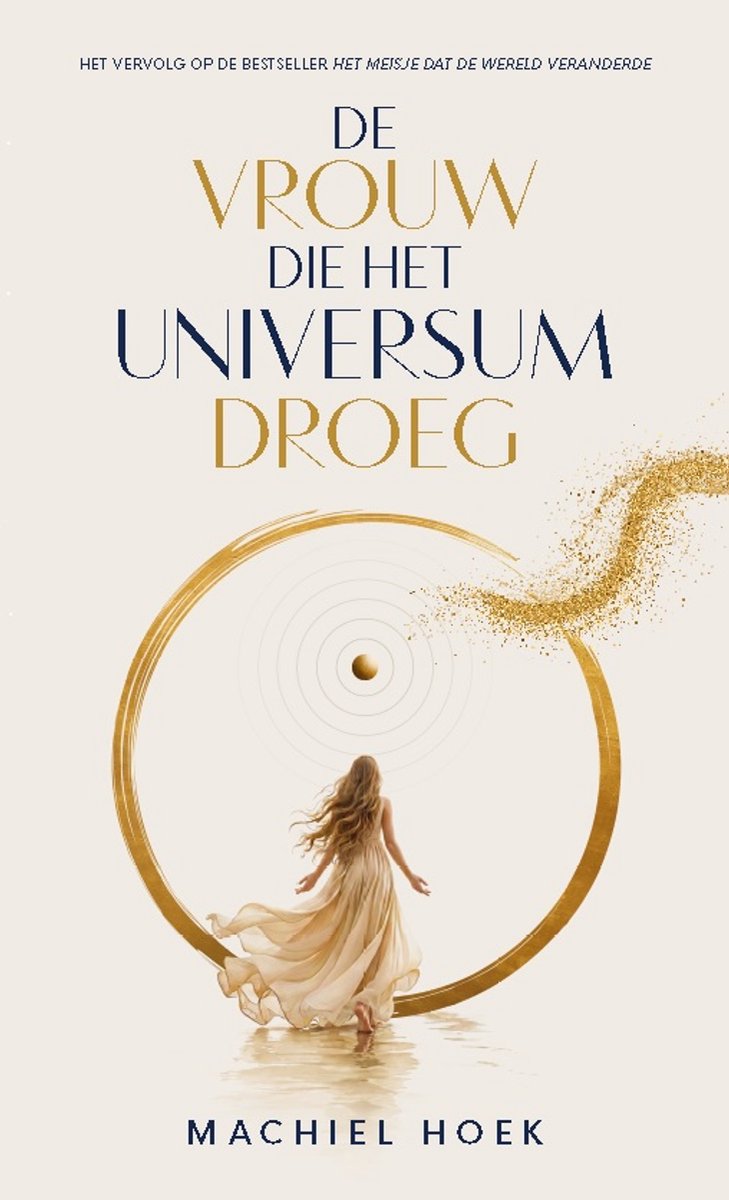 Omslag van De vrouw die het universum droeg