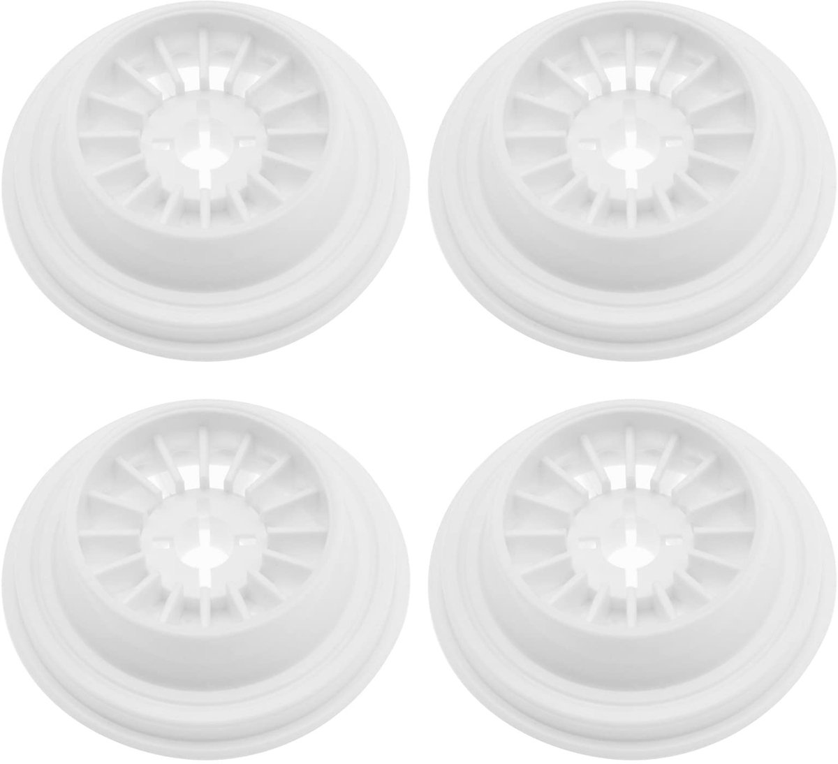 Dailygoods- Spool Pin Caps 4 Stuks - Compatibel met Singer 1482/1485/1486 - Kunststof - Diameter 44 mm - Vervangingsonderdeel - Naaimachineaccessoires - Naaimachine Accessoires