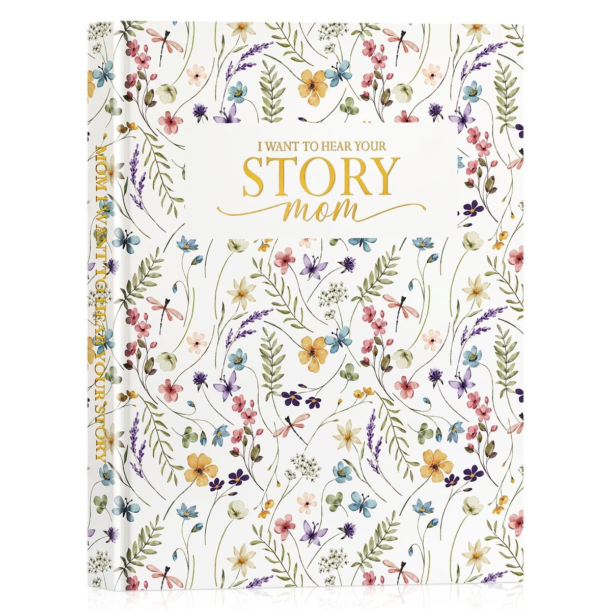 Dailygoods- Dagboek met 270+ aanwijzingen - Moederverhaal - Lederen hardcover - Aandenken boek - Cadeau voor moeder - Herinneringen delen - Verhalenboek