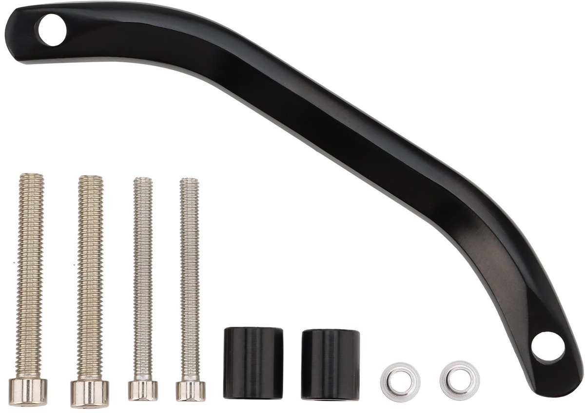 Dailygoods- Grab Bar Vervanging - CNC Bewerkt Aluminium - Geschikt voor 2011-2016 EXC EXCF SX SXF XC XCF XCW XCFW SMR 125-500 - Zwart - Eenvoudig te Installeren - Verbeterde Rijervaring - Handvat