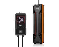 Aquarium Heater - Vis Tank Verwarmer - Water Temperatuur Stabiliseren - Digitale LED Controller - 500W - Zwart