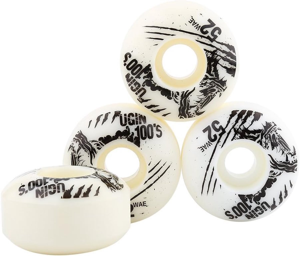 Longboard Wielen Skateboard Onderdelen Street Skating Veerkrachtig PU Materiaal 52mm x 30mm