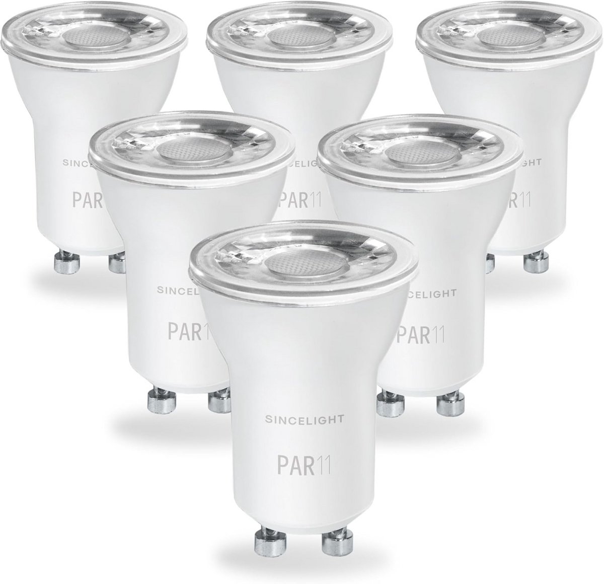 LED Lamp GU10 - Mini Reflector - Accent Verlichting - Energiebesparend 3W - Ø35mm - Warm Wit