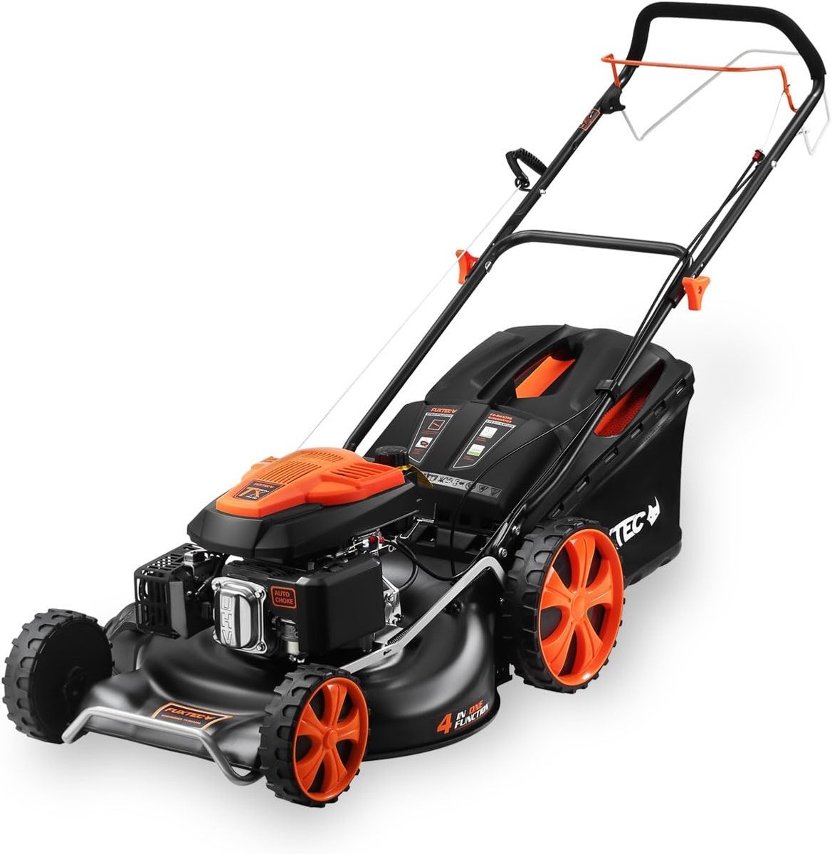 Benzine grasmaaier met aandrijving 53 cm maaibreedte en mulchfunctie