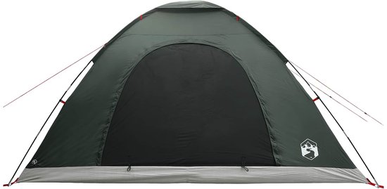 vidaXL - Kamperen - tent - 6-persoons - Leger - Groen van Vidaxl — afbeelding 3