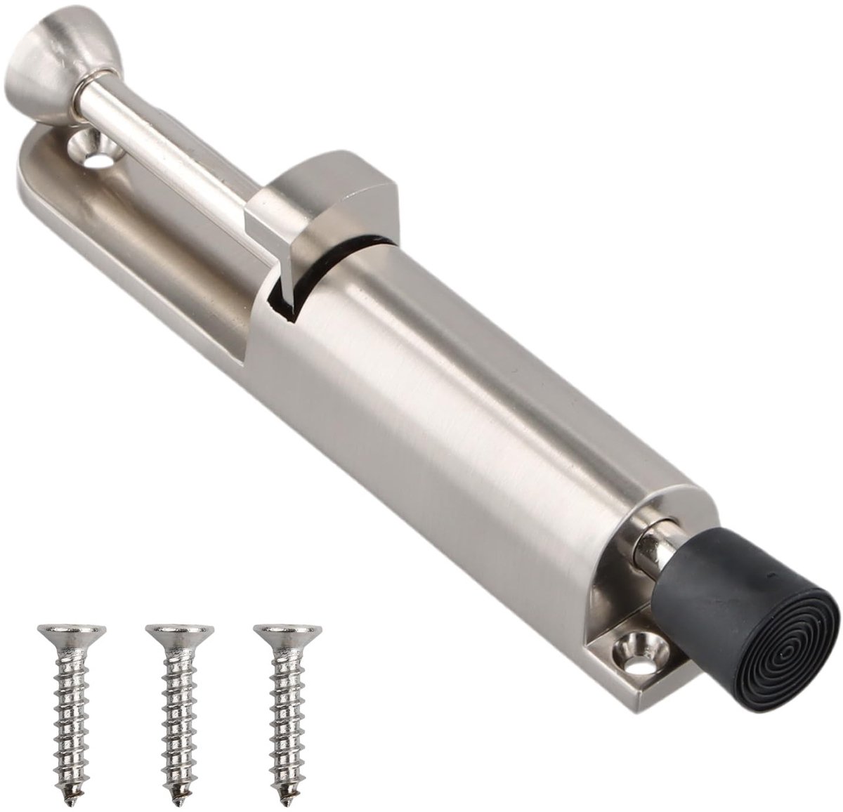 Dailygoods- Deurstopper Verstelbaar - Deurbuffer - Deurstoppers voor Buiten - Deurvastzetter - Deurhouder - Roestvrij Staal