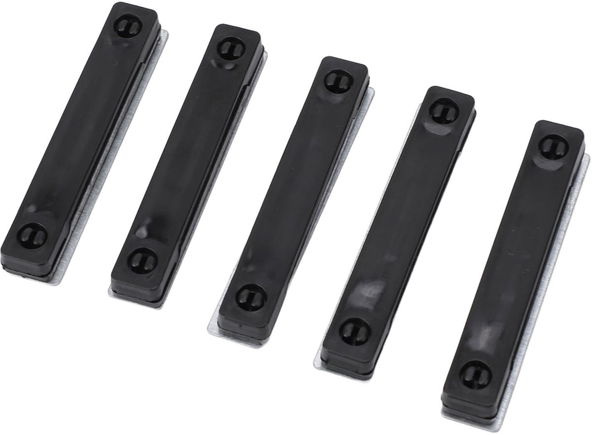 Dailygoods- Magnetische Clips - Robuuste Bevestiging - Muggennet - Zelfklevend Ontwerp - Eenvoudige Installatie - Hoogwaardig ABS Materiaal - Raammagneet