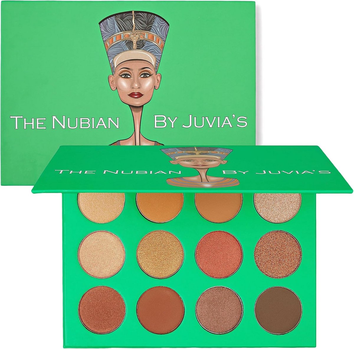 Oogschaduw Palet - Make-up Set - Make-up Aanbrengen - Sterk Gepigmenteerd - 12 Kleuren - Neutrale Tinten