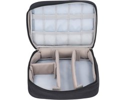 Koffiemachinetas - Opbergtas - Reizen en buiten - Veilig en stofdicht - 25 x 19 x 10 cm - Zwart