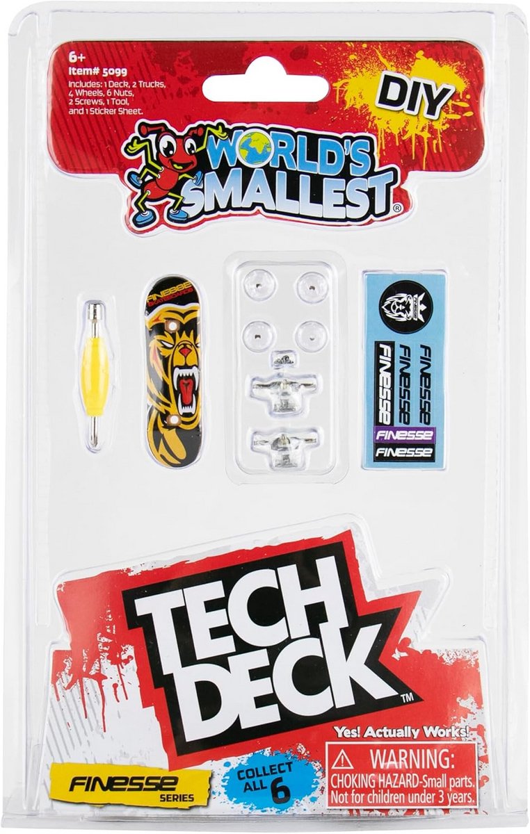 Miniatuur Skateboards Vingerboard Set Skaters Plezier DIY Montage 5 cm