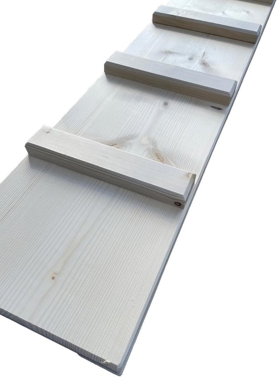 Kattenladder - Klimhulp Kat - Actieve Kat - Binnen en Buiten - 120 cm - Naturel