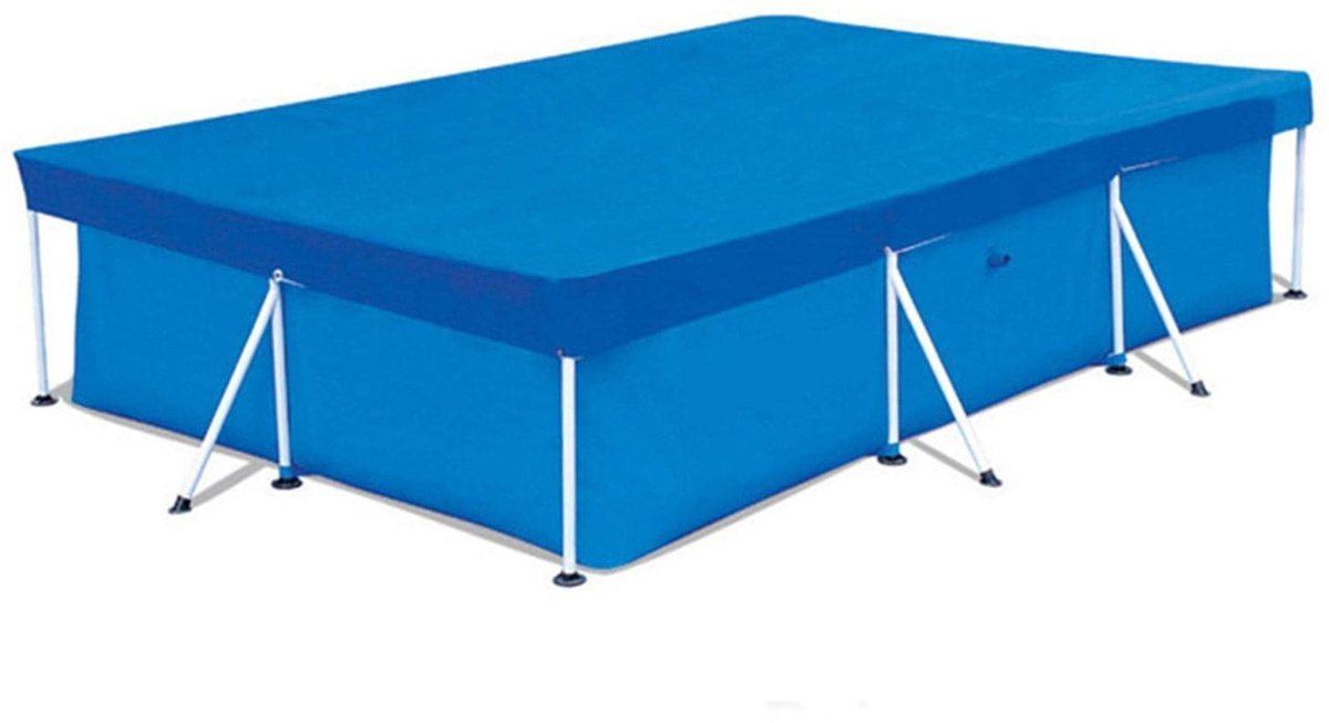 Dailygoods- Zwembadcover Dikke Stofdicht/Regendicht Protector - UV-bestendig - Polyester - Afmetingen 400*211CM - Voor Bovengrondse Zwembaden - Hoogwaardige Bescherming - Zwembadafdekking