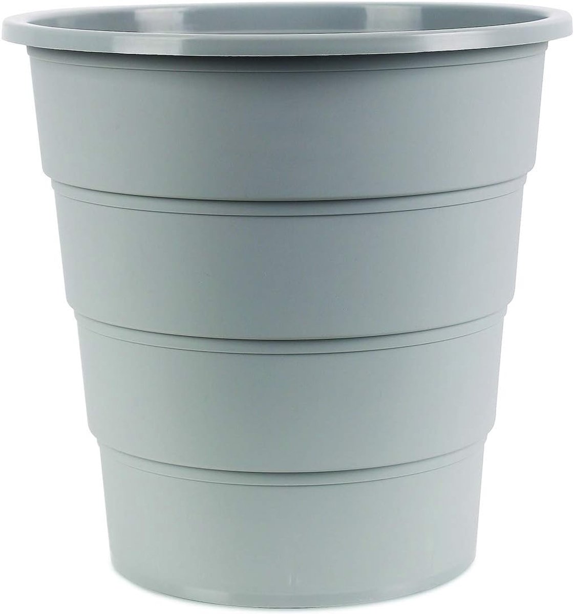 Prullenbak 16 Liter - Afvalbak Rond - Kantoor Keuken - Ecologisch PP - 308 cm Hoog - Oranje